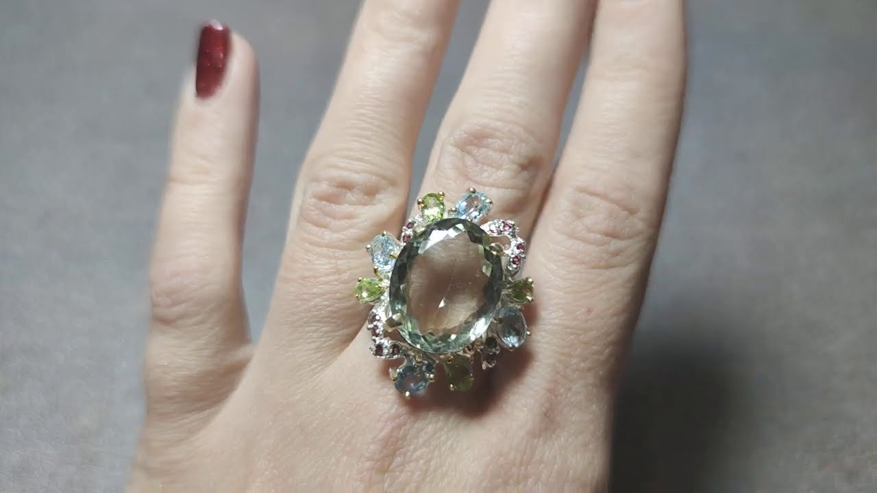 Серебряные украшения из Таиланда с натуральными камнями