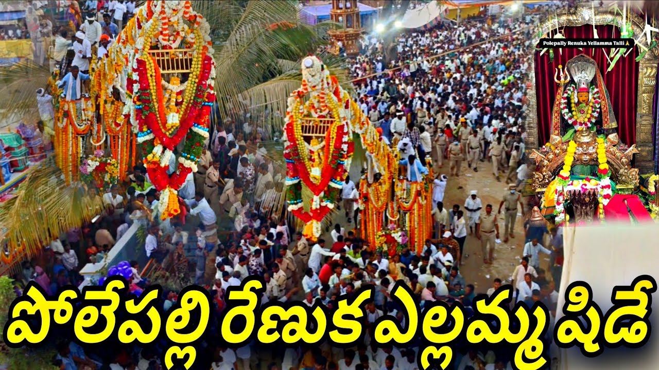 Grand Celebration Of || పోలేపల్లి రేణుక ఎల్లమ్మ  Sedya జాతర || @MrRaghuofficial   13-02-2026