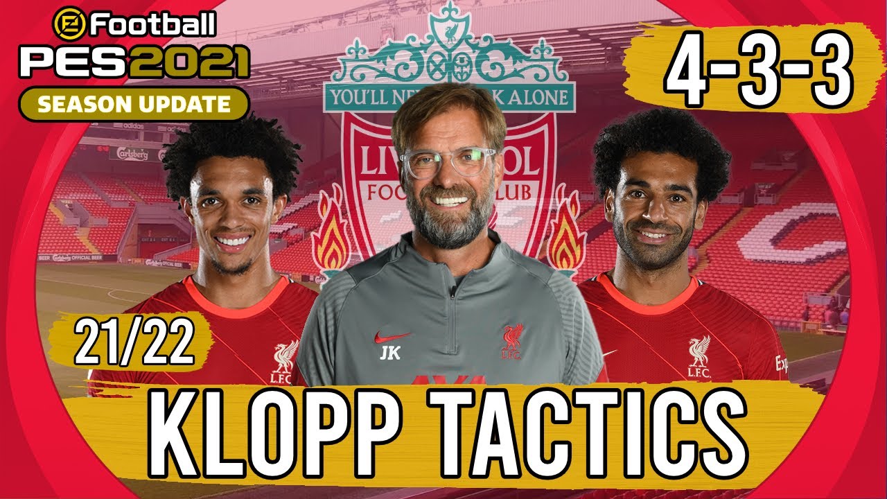 Recreate Jurgen Klopp's Liverpool Tactics in PES 2021 | 21/22 Season | Tactics Explained