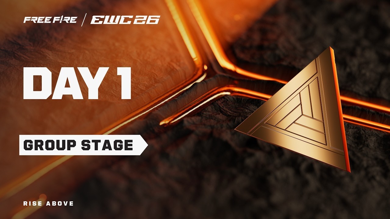 EWC 2026 &ndash; Free Fire &ndash; Day 1 Group Stage || Let's Go! ft. @Team.ApexGaming @S8ULGG