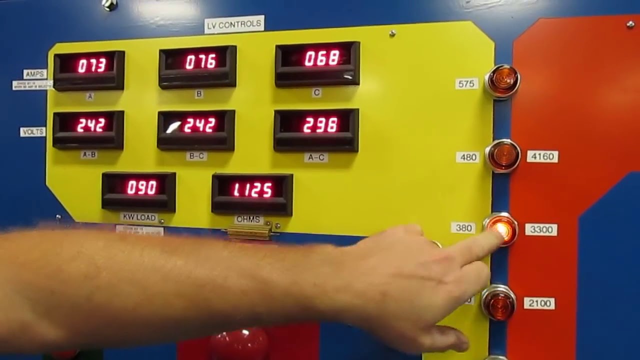 TIGERTEK   General Electric Motor Test Run