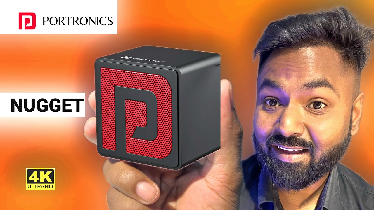 Portronics Nugget 3w Mini Portable Pocket Bluetooth Speaker Review Price Unboxing !