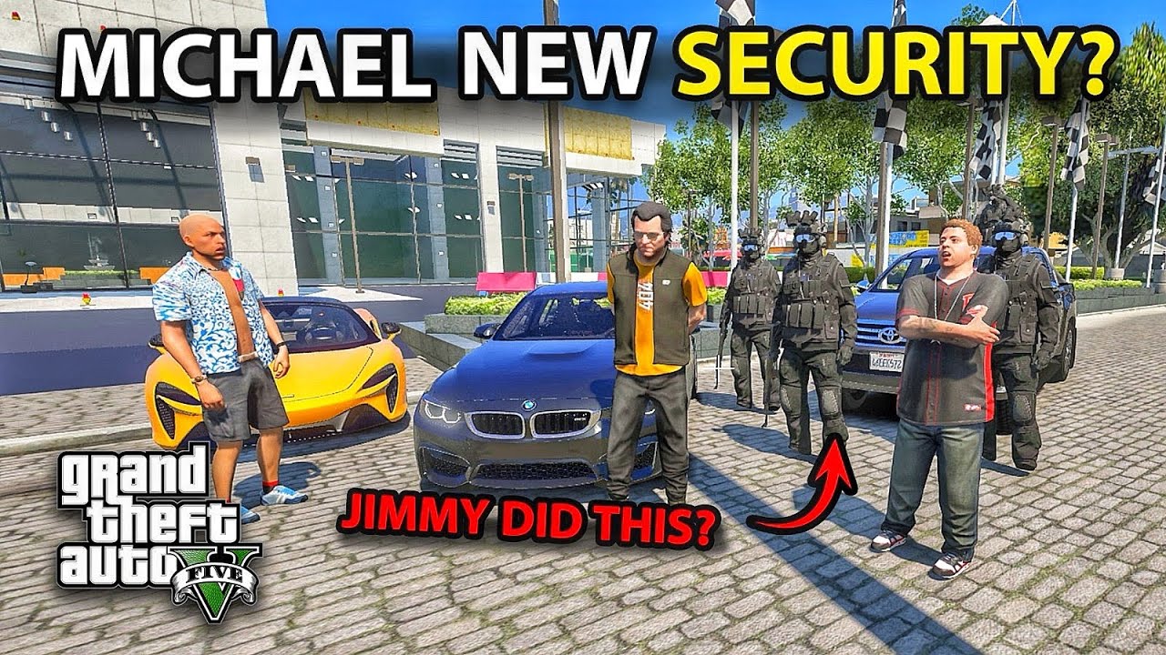 Jimmy Brings New Security for Michael… What’s Next? 😱 | GTA 5 Gameplay