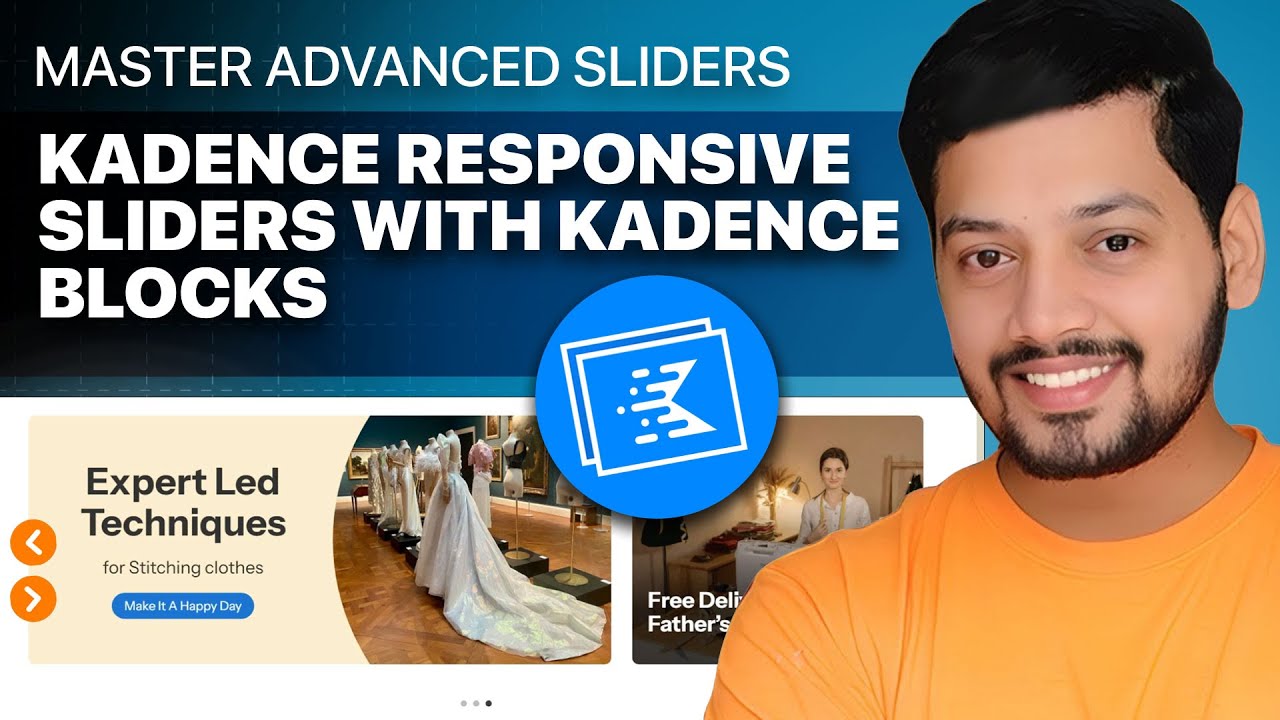 😍Master Kadence Advanced Sider: Build a Responsive Slider in WordPress with kadence blocks Pro