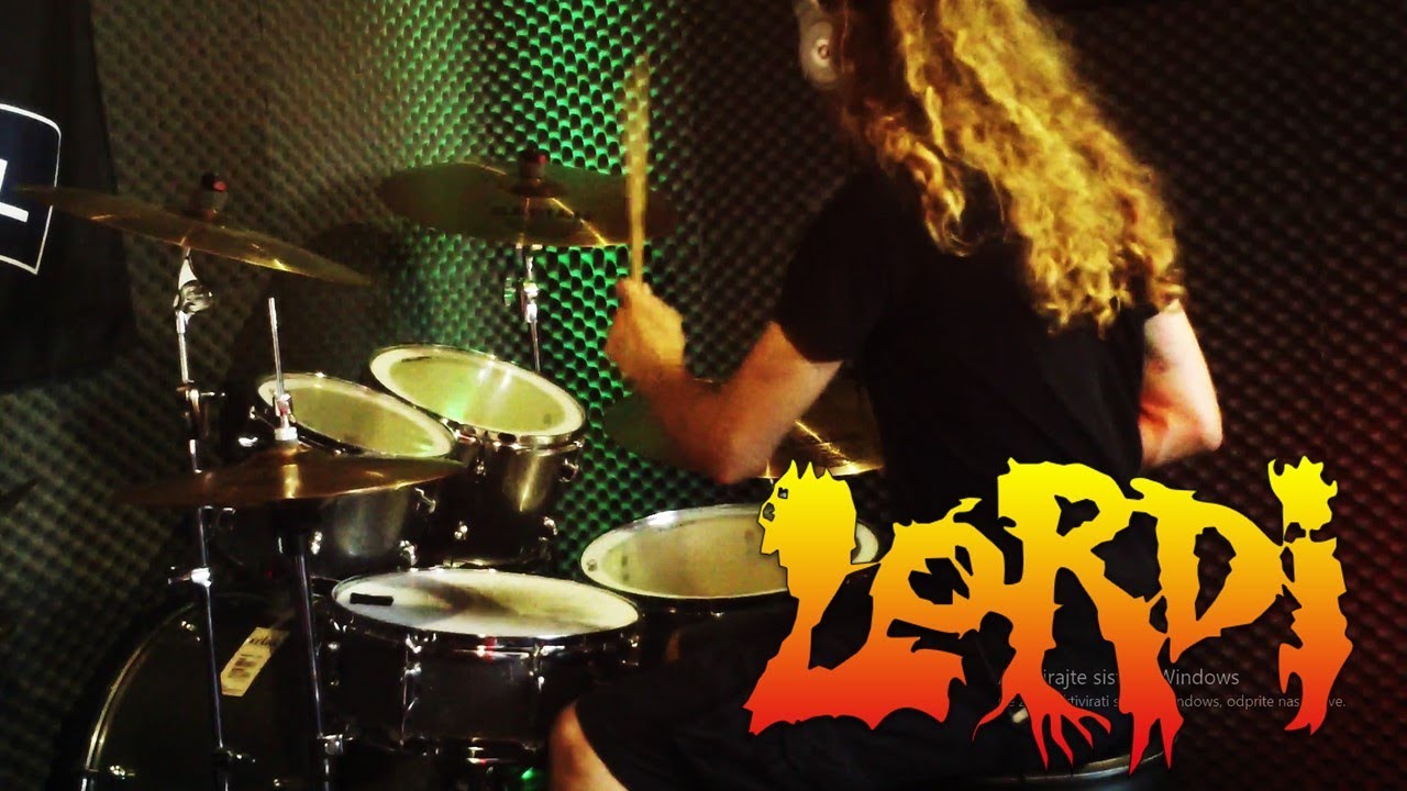 Hard rock hallelujah drum cover LORDI