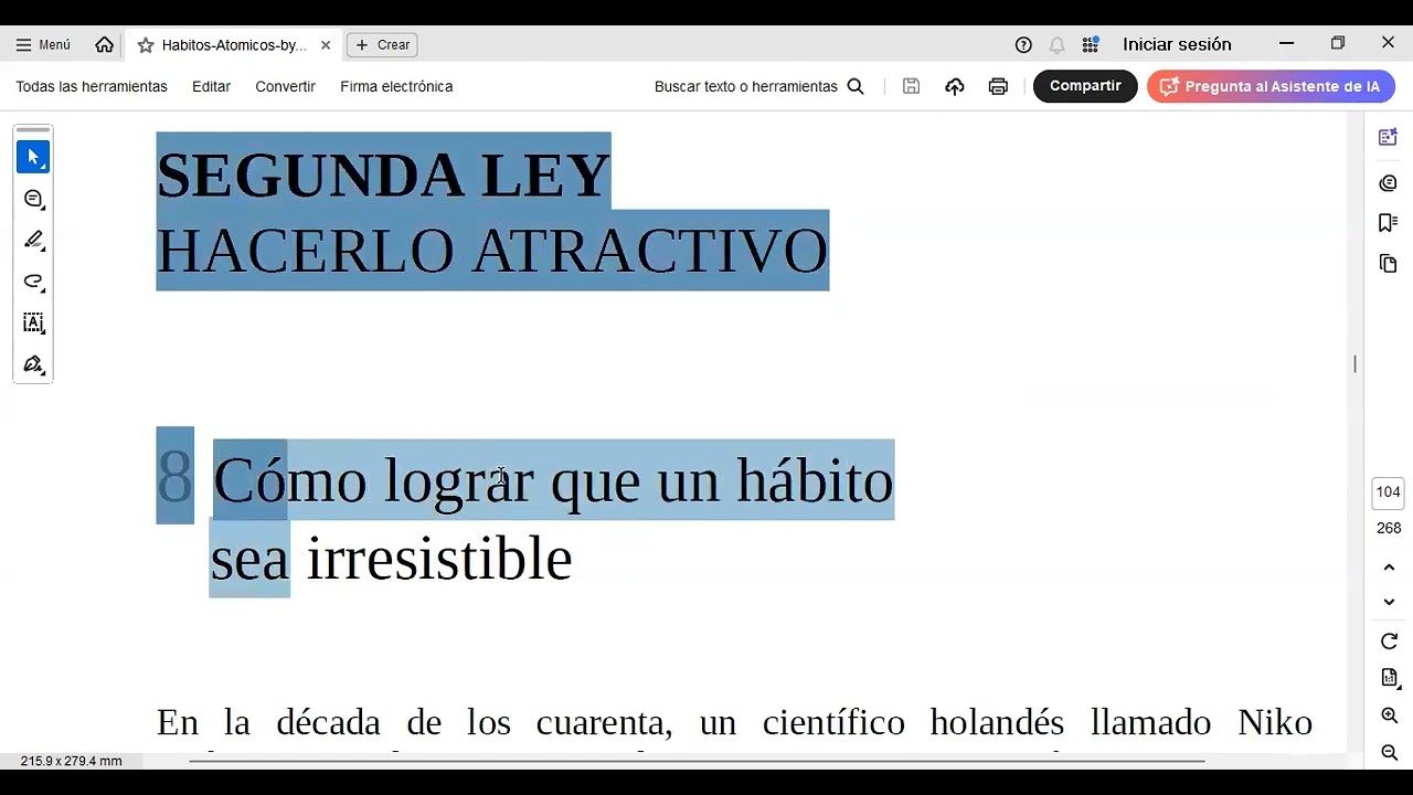 La Joya de Leer | Sesión 13 – Hábitos Atómicos