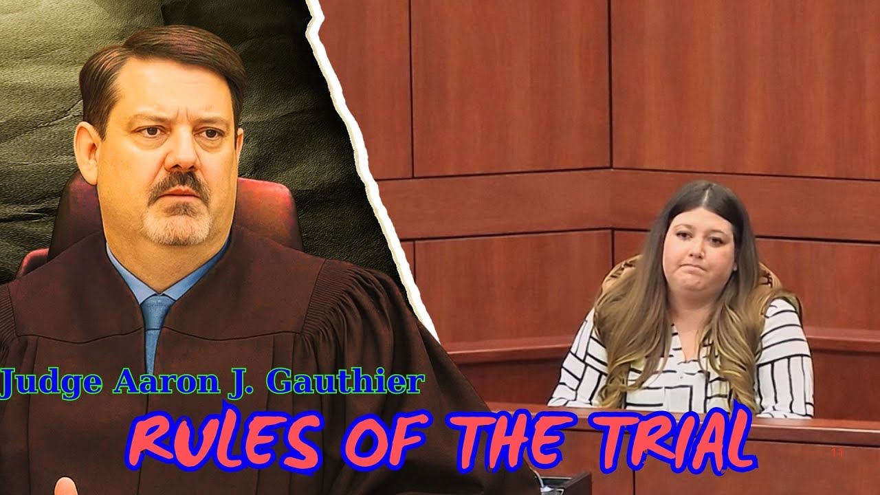 Courtroom Goes Silent as Judge Aaron J. Gauthier Reads the Law to the Jury