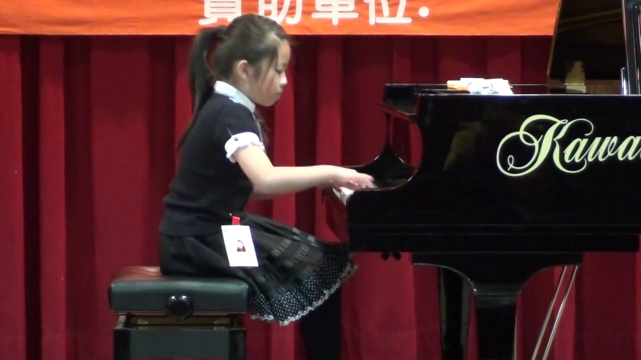 2012河合之友鋼琴大賽 乙中組複賽第一名 晉級  / 陳茵慈 - 庫勞六個小變奏曲