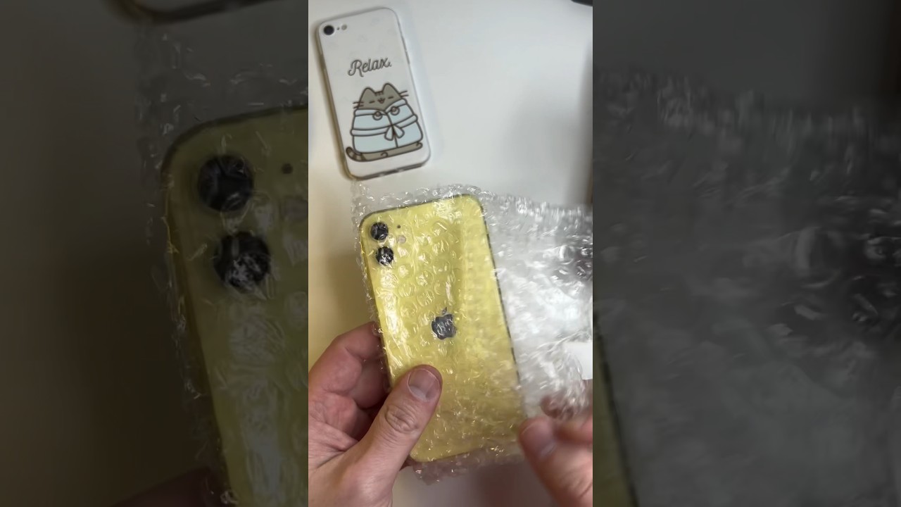 Refurbished Yellow iPhone 11 from Renewd #iphone11 #refurbishediphone #2ndhandiphone