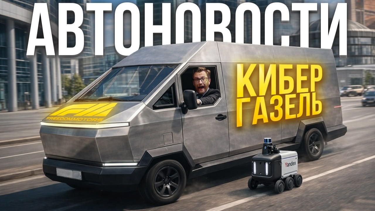 Русский КИБЕРТРАК! Почему в Китае ЗАПРЕЩАЮТ РУЧКИ? ШТРАФЫ ДЛЯ РОБОТОВ! АВТОНОВОСТИ