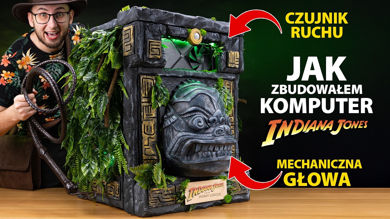 Zbudowałem KOMPUTER INDIANA JONES, który poleciał do LAS VEGAS!