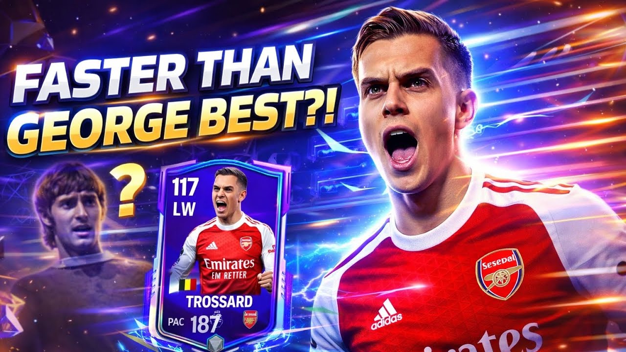 Trossard is Too Fast🥶 FC MOBILE Goal Highlight
