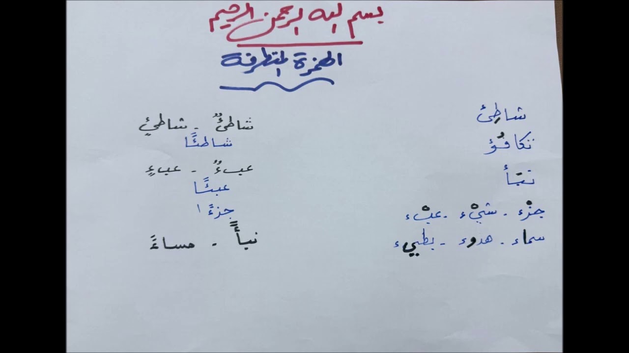 الهمزة المتطرفة حلقة رقم 317
