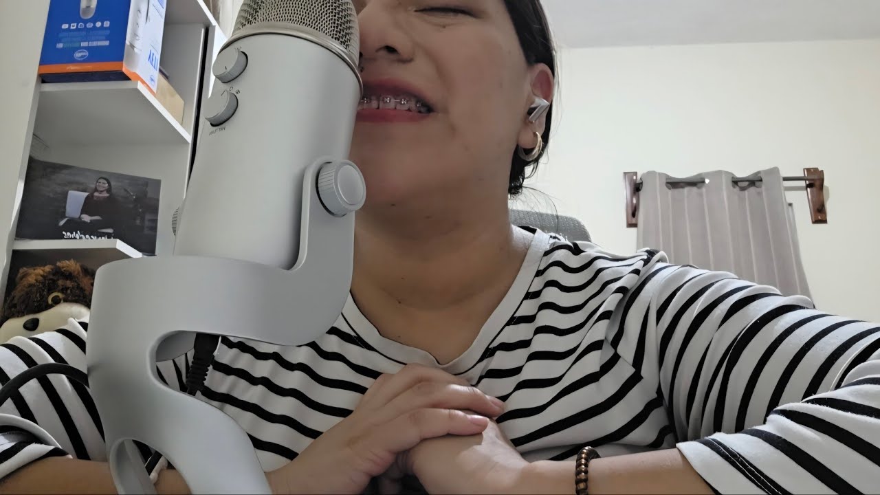 ASMR CRISTIANO - Oración en susurros ~ En mi debilidad Dios se fortalece 🙌 