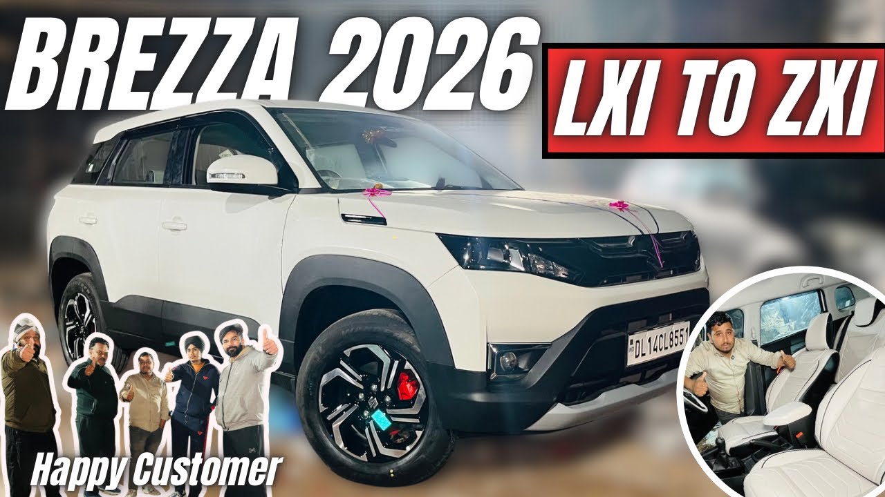 2026 Brezza Lxi Base Model Convert Into Top Model ✅