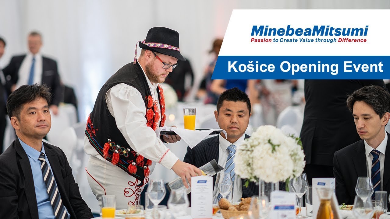 MinebeaMitsumi Košice Opening Event