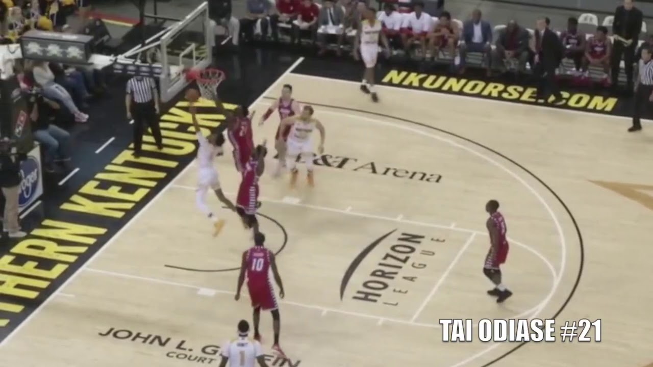 TAI ODIASE ILLINOIS CHICAGO OFFICIAL 17 18 HIGHLIGHT TAPE