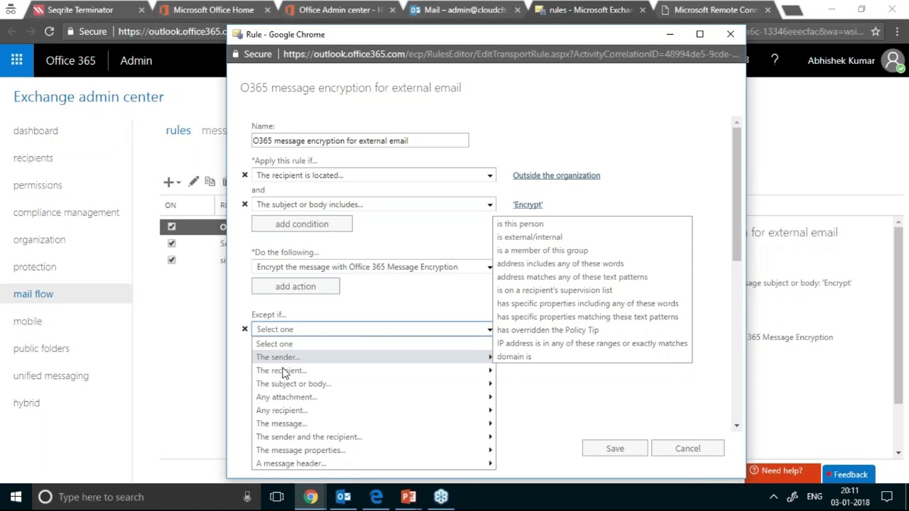 Mail Flow in Exchange Online