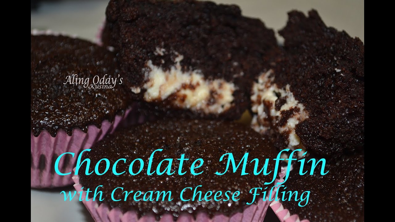 Chocolate Cupcake with Cream Cheese Filling