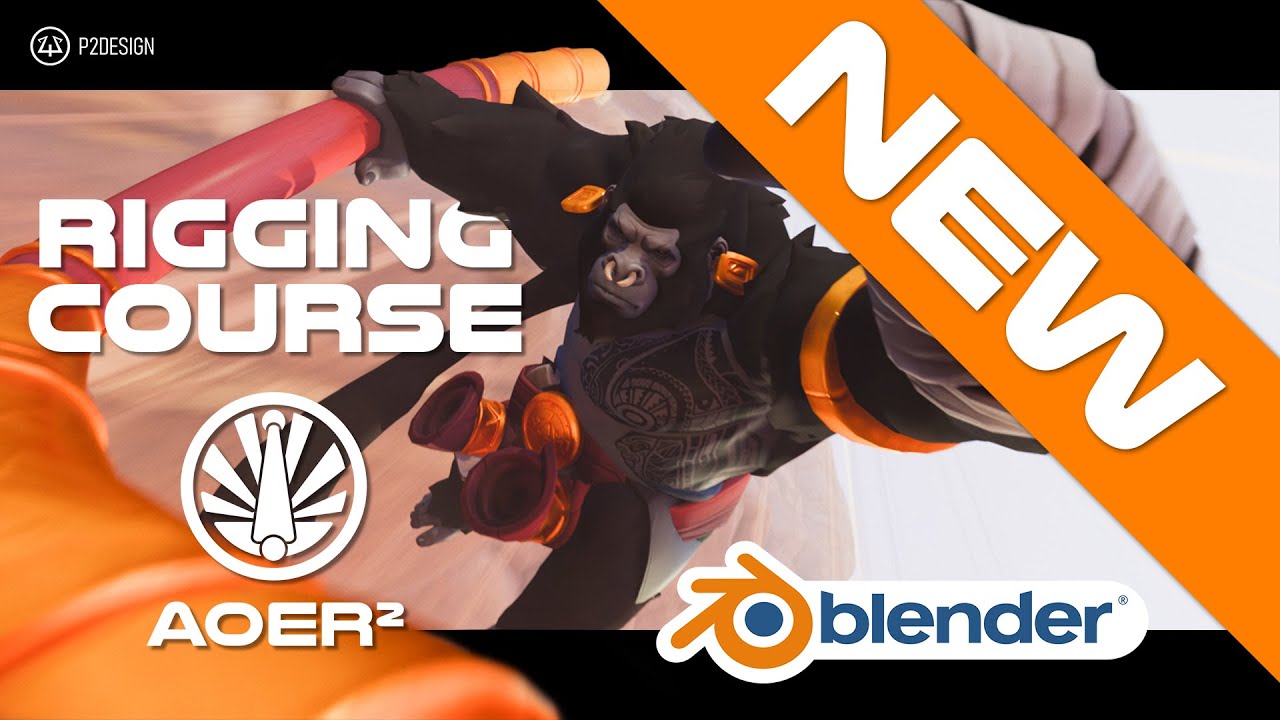 Искусство эффективного риггинга 2 в Blender — видеопрезентация курса
