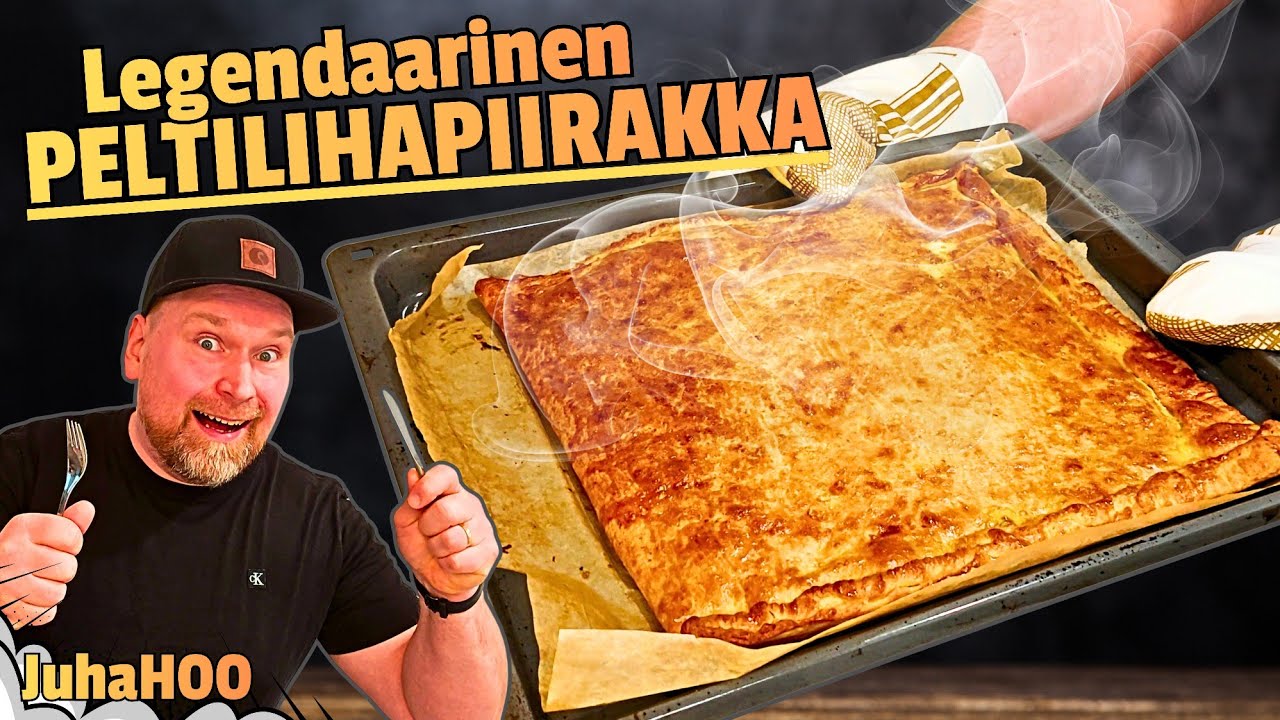 Legendaarinen PELTILIHAPIIRAKKA (Peltilihis) Ohje - Paras Arkiruoka Resepti?