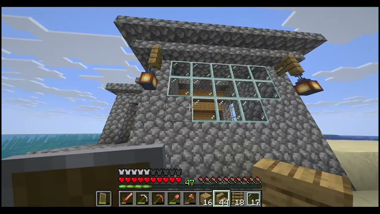 Let's Play Minecraft: Renovating the House & Battling Enderman 