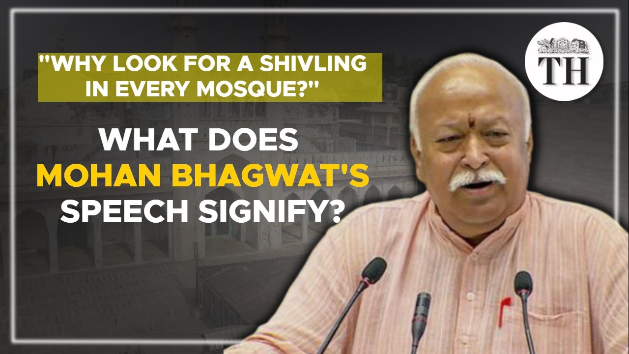 What does Mohan Bhagwat's speech signify? | Talking Politics with Nistula Hebbar | The Hindu