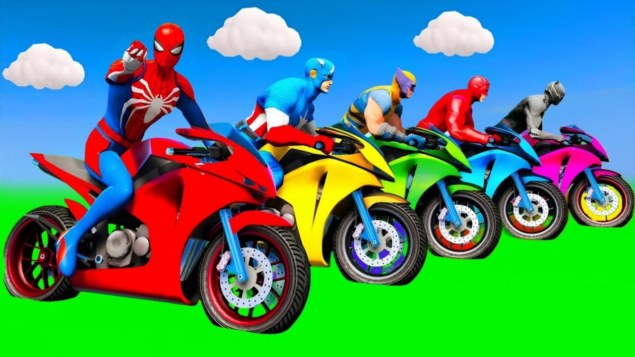 الرجل العنكبوت انقاذ باتمان Spider-Man Rescue batman vs iron man vs venom funny Game GTA 5 superhero