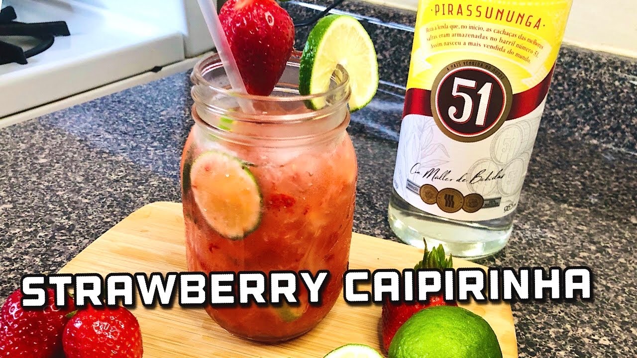 Strawberry Caipirinha | Labor Day Drink Series Part 1
