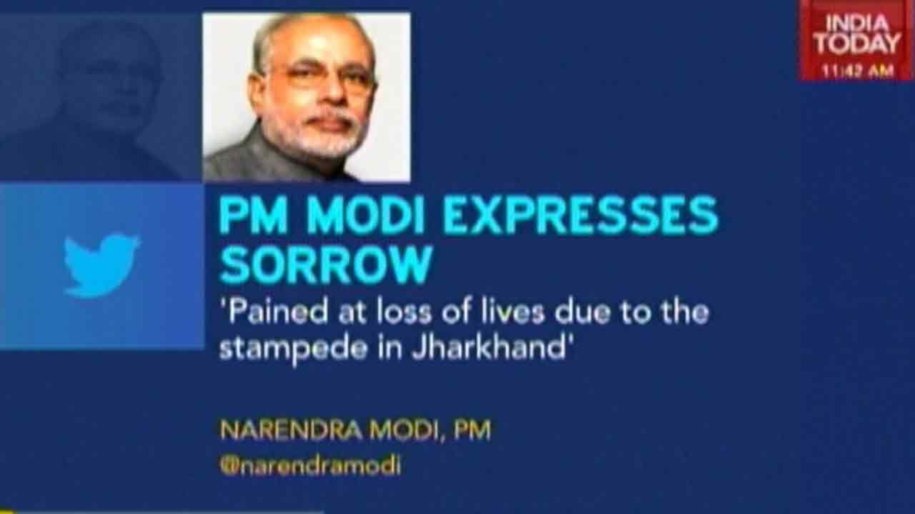 Modi Expresses Sorrow Over Jharkhand Temple Stampede