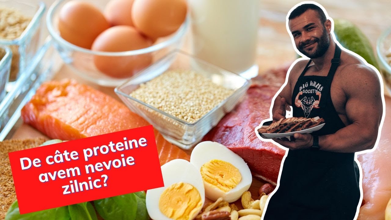 Câte proteine ar trebui să consumăm zilnic pentru creștere masă musculară?
