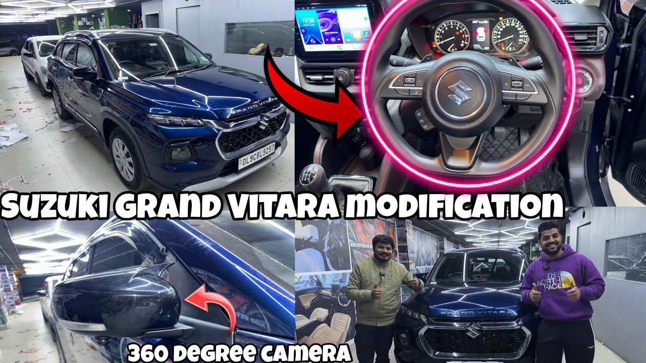 Grand Vitara Sigma 2026 Modified ✅Grand Vitara Base model Modification with Price 