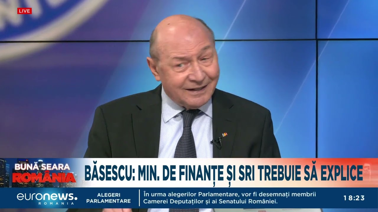 Traian Băsescu: Victoria lui Călin Georgescu în primul tur, un eșec major de securitate națională