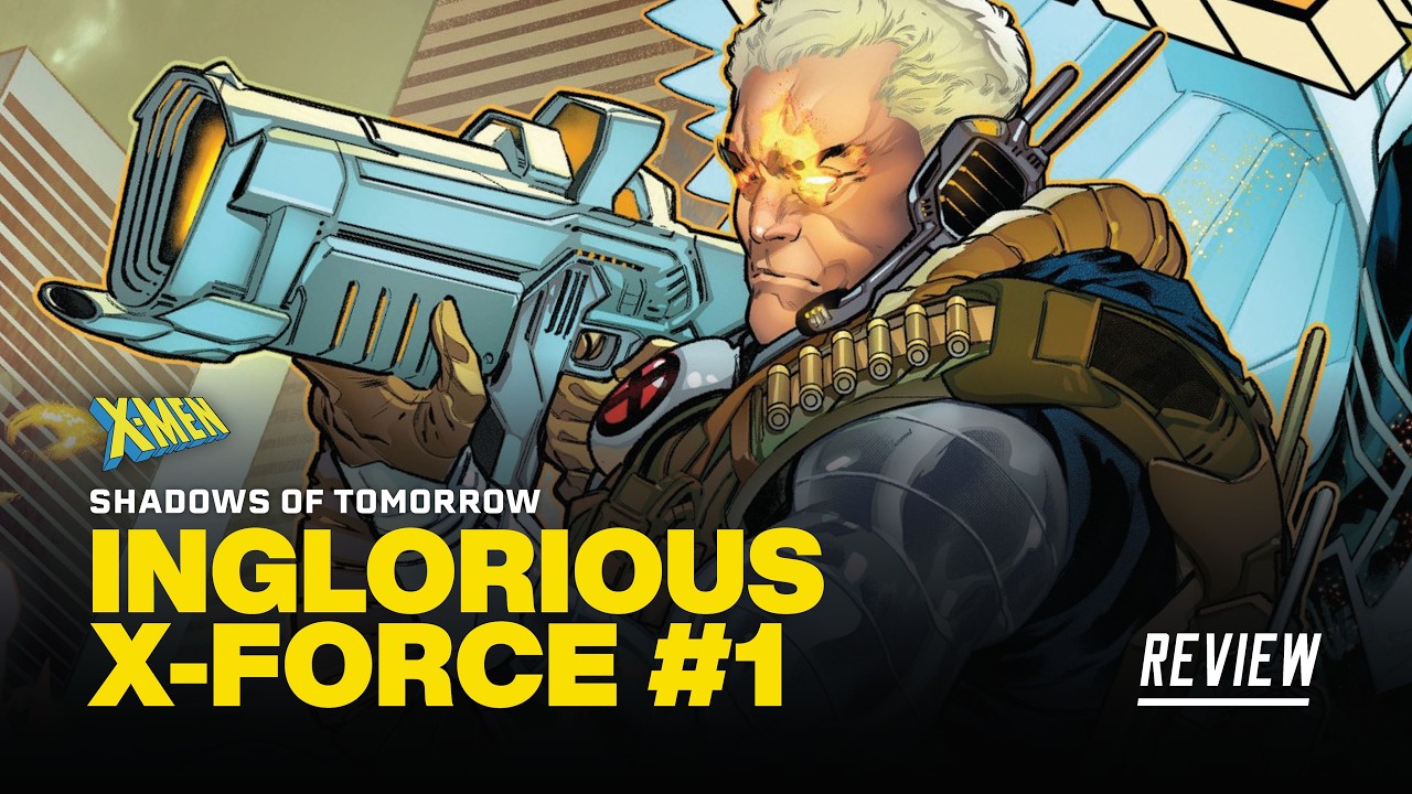 Inglorious X-Force #1 Review - Cable, Hellverine, Archangel, Boom Boom Must Save a Future President!