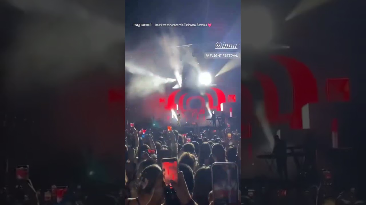 INNA LIVE SING AMAZING FROM FLIGHT FESTIVAL