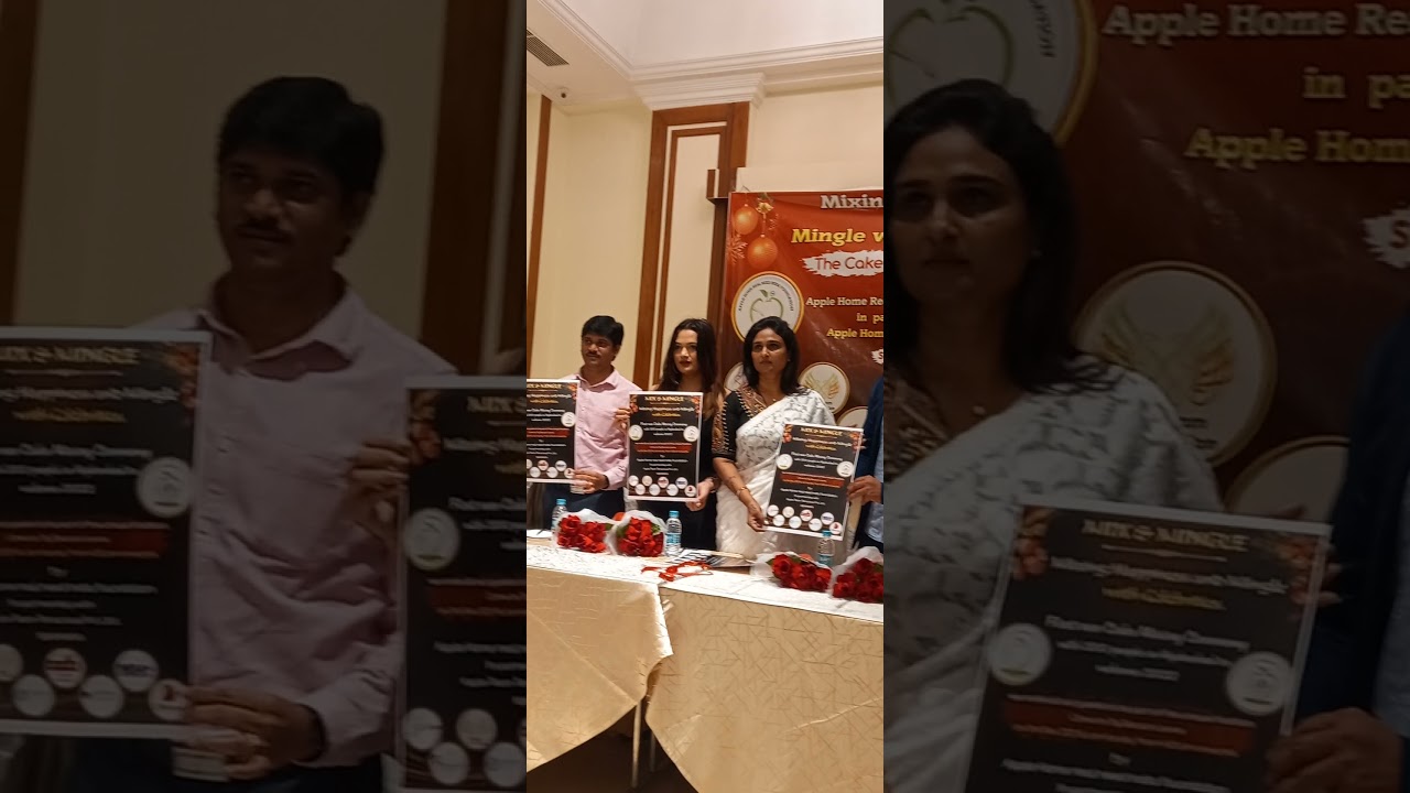 Cake Mixing Ceremony curtain Raiser by Apple Home Real Need India Foundation CEO Ms Neelima Arya.(2)