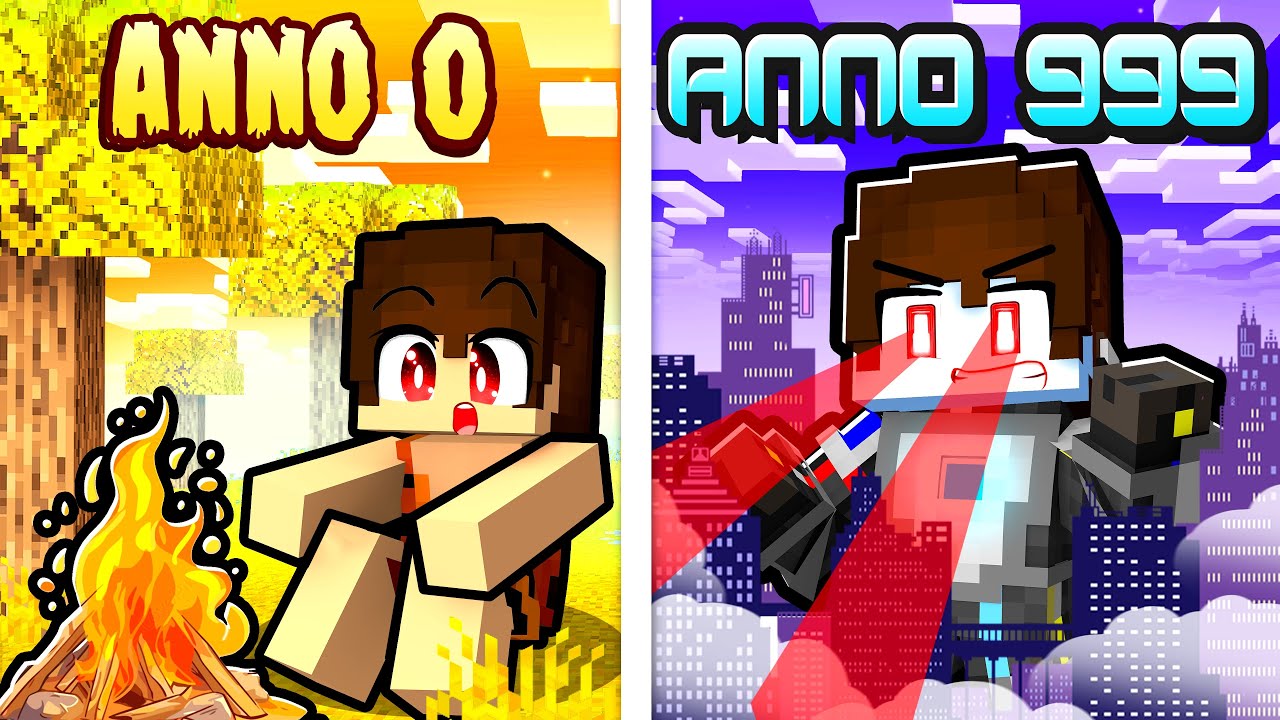 MARK3S È ARRIVATO ALL'ANNO 1.576.932 in MINECRAFT!