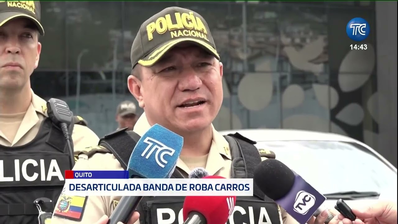 Desarticulan banda dedicada al robo de vehículos