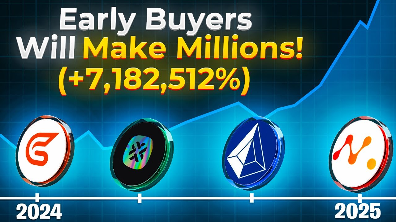 TOP 4 TINY AI CRYPTO PROJECTS SET TO EXPLODE IN 2025!! (100-200X POTENTIAL)