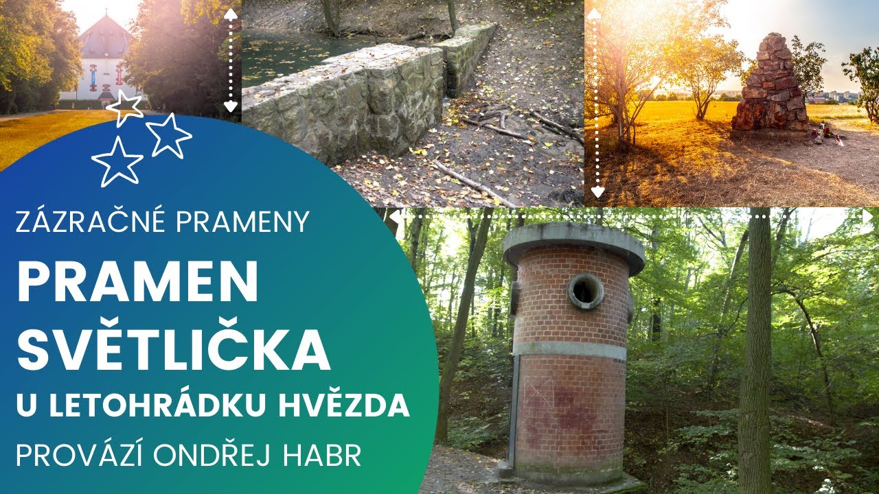 Pramen Světlička u Letohrádku Hvězda | Praha Bílá hora