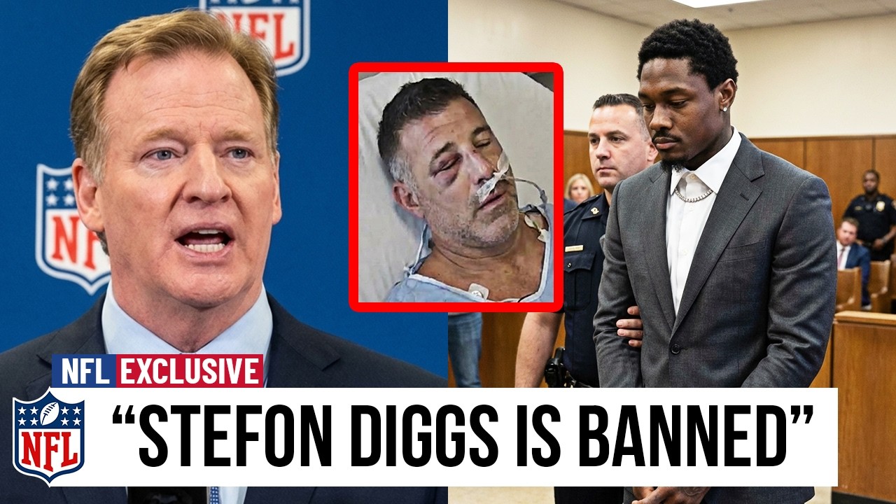 NFL Announces Stefon Diggs' Lifetime Ban After His Shocking Attack On Patriots Coach