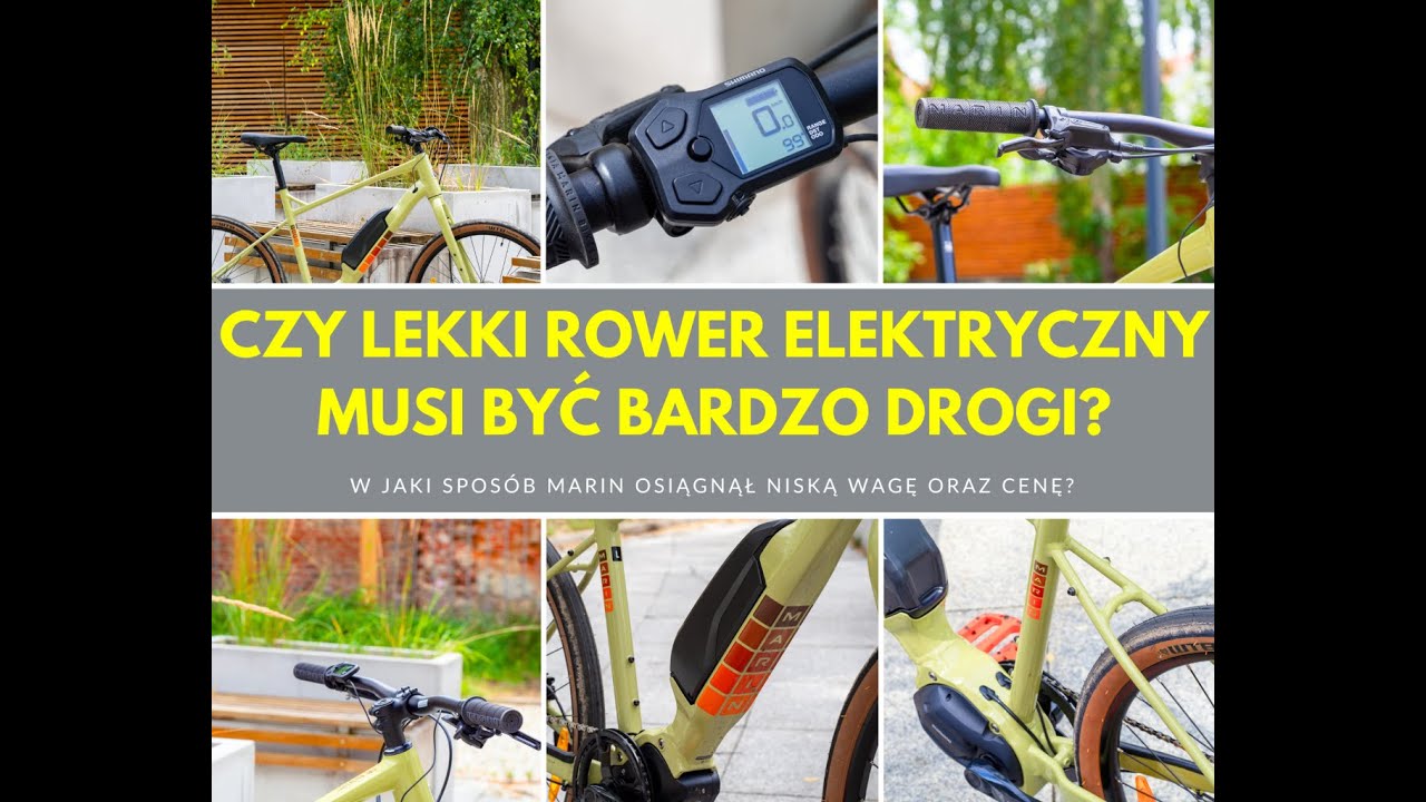 Lekki rower elektryczny, który nie zrujnuje Twojej kieszeni. Marin Sausalito 1
