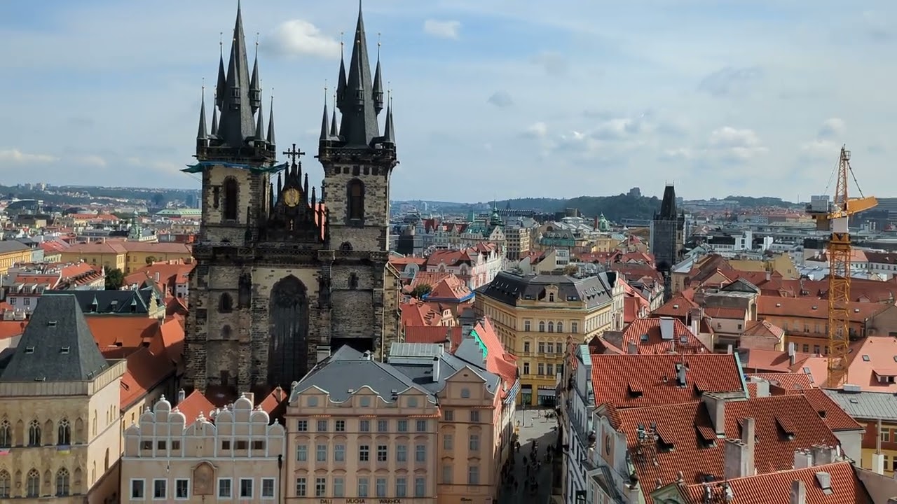 🇨🇿 Prague, views from Prague Astronomical Clock 🇨🇿