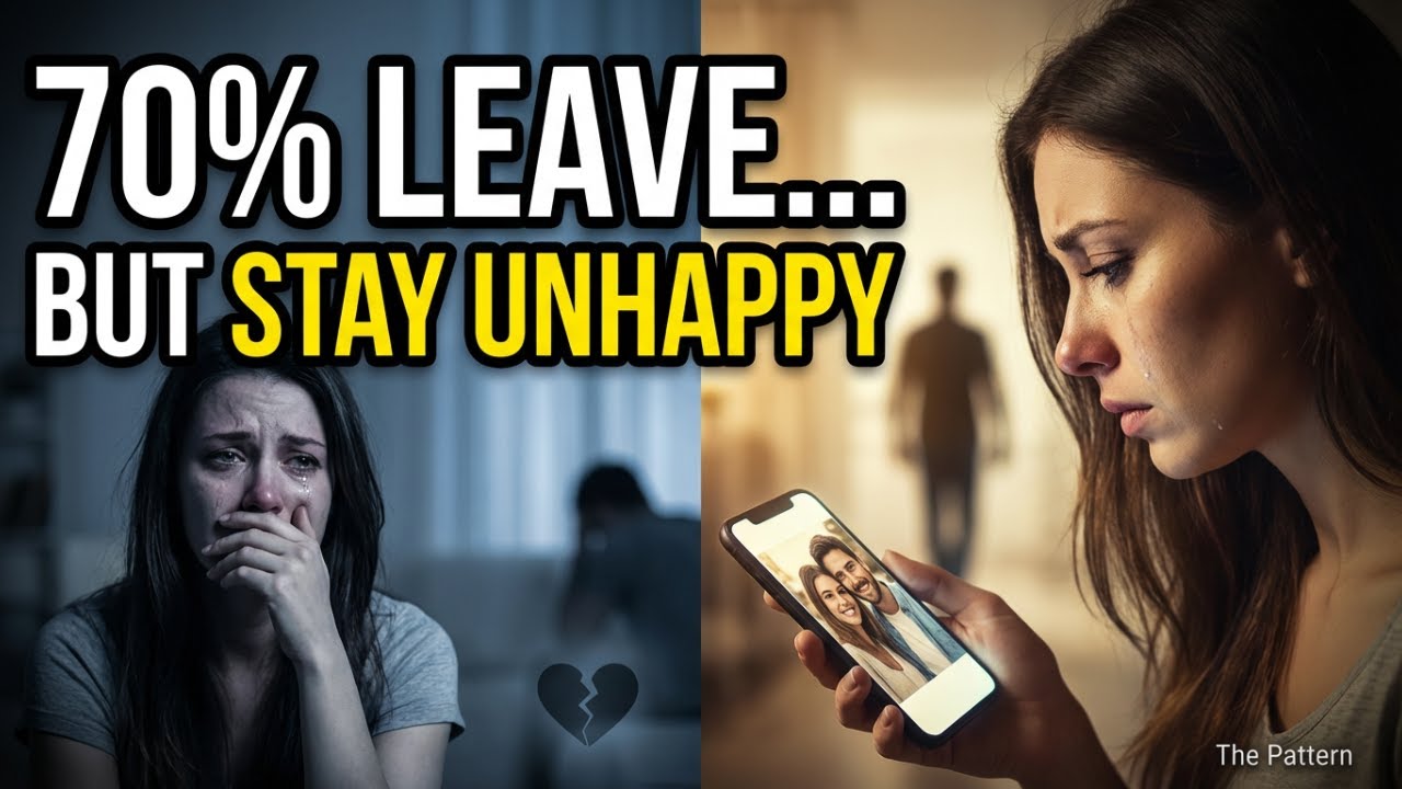 Why Women Leave Relationships But STILL Aren't Happy (The Truth No One Tells You)