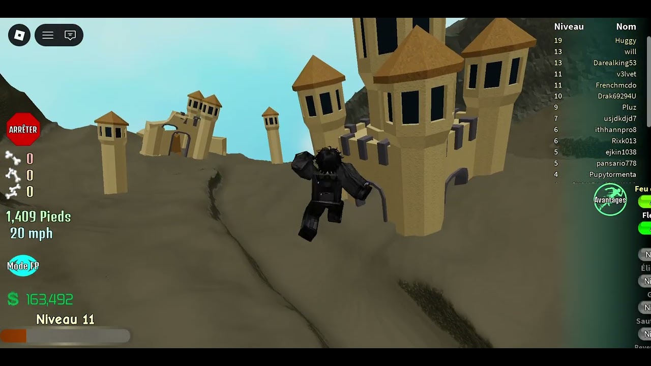 Roblox broken bones (glitch de fou)