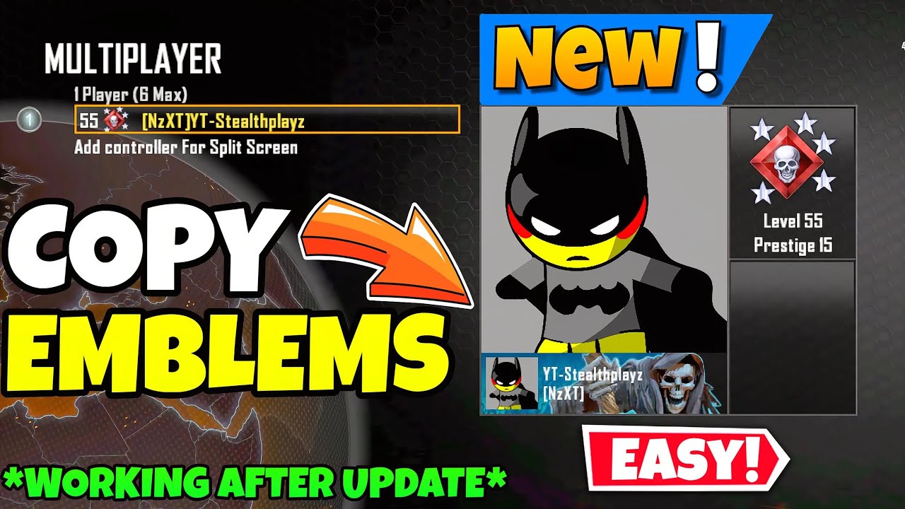 *AFTER PATCH* BLACK OPS 2 HOW TO COPY ANY EMBLEM GLITCH! DUPLICATE EMBLEMS ON PS4 & PS5 (BO2 2026)
