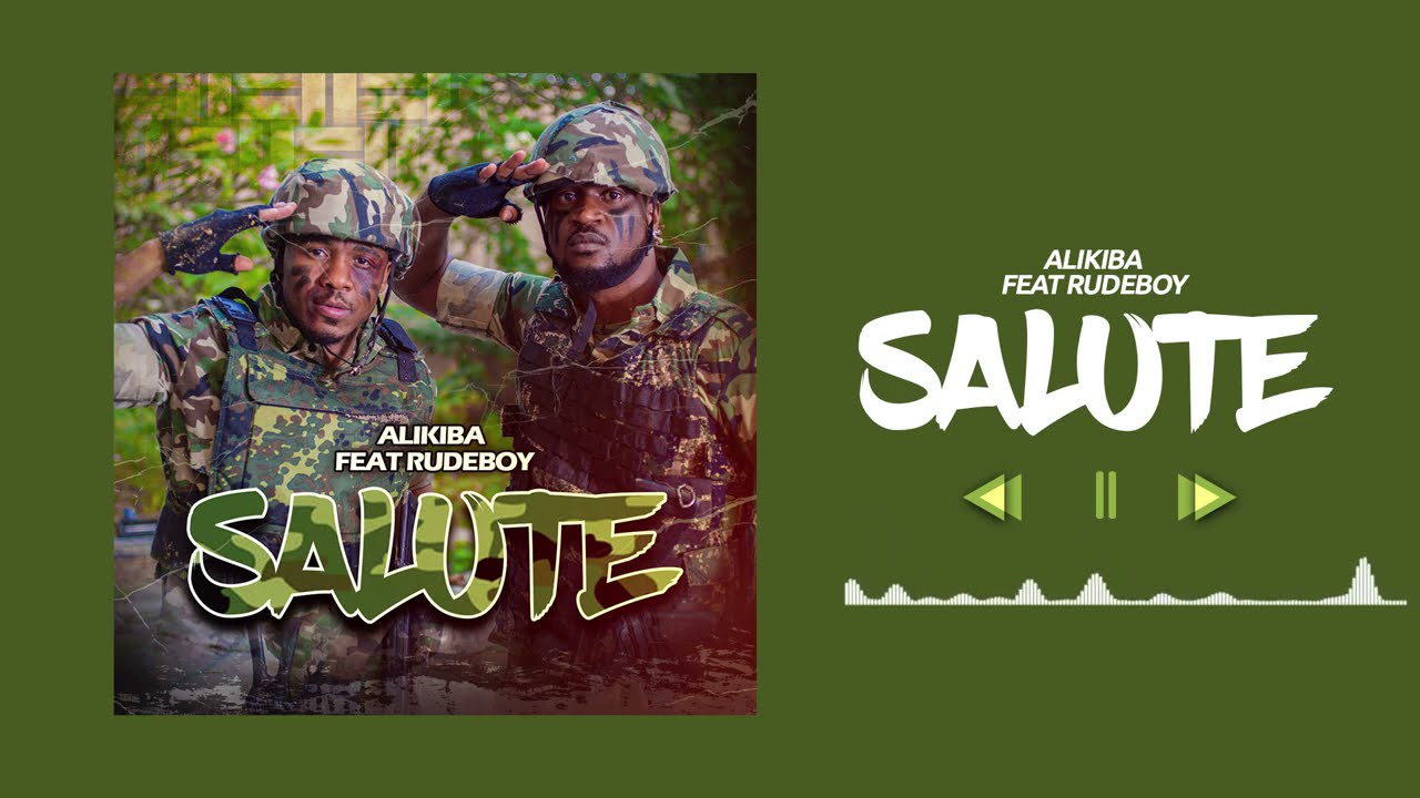 Alikiba Ft Rudeboy - Salute (Official Audio)
