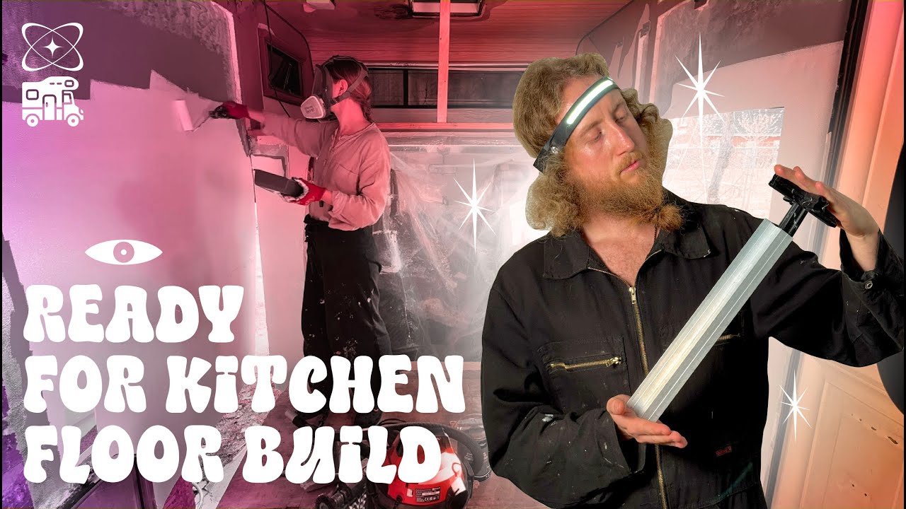 Fiat Ducato 1985 Van Rebuild | Ep. 4 Kantoflex Floor Frame Build