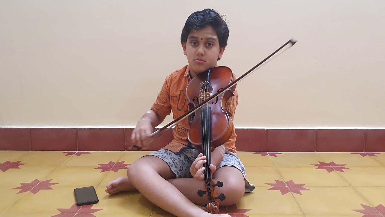 deva deva kalayamithe on violin (mayamalavagowla ragam)
