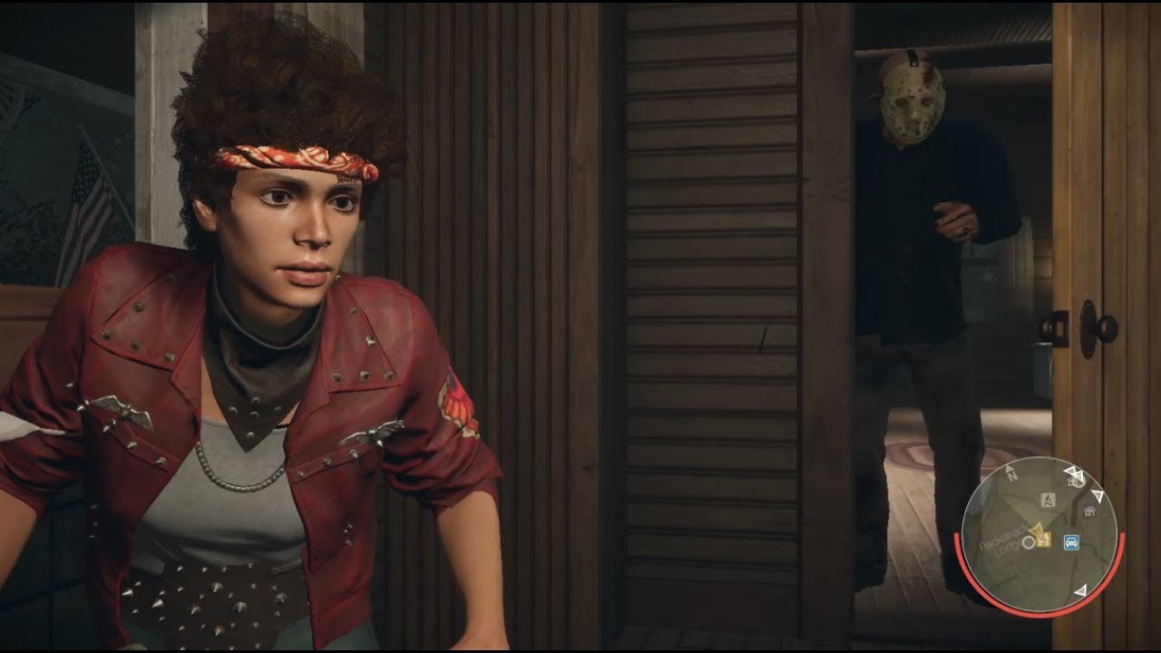 Friday the 13th the Game Counselor Fox Gameplay Packanack Small Part IV Jason Voorhees